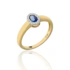 E213506 - MC52B96-SA-Briliáns kővel díszített női arany gyűrű 54-es