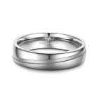 Nemesacél karikagyűrű pár - ES-12