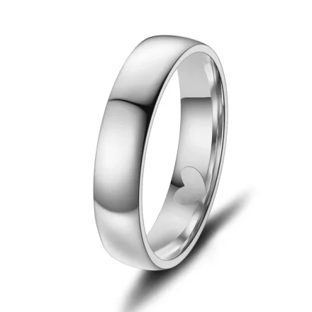 Nemesacél karikagyűrű pár - ES-29