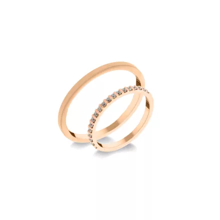 14K arany karikagyűrű pár - ETH-BAR-0-010-B-283-V