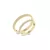 14K arany karikagyűrű pár - ETH-BAR-0-030-B-286-S