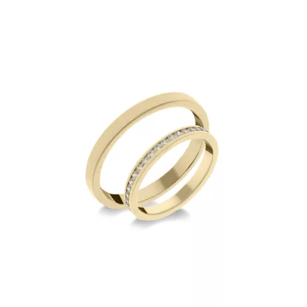 14K arany karikagyűrű pár - ETH-K-0-015-B-294-S