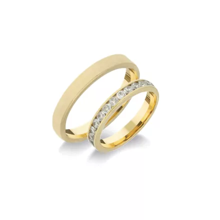 14K arany karikagyűrű pár - ETH-K-0-050-B-297-S