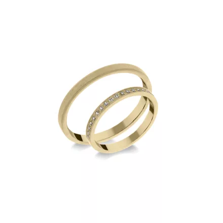 14K arany karikagyűrű pár - ETH-M-0-01-B-293-S
