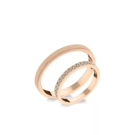 14K arany karikagyűrű pár - ETH-M-0-015-B-294-V