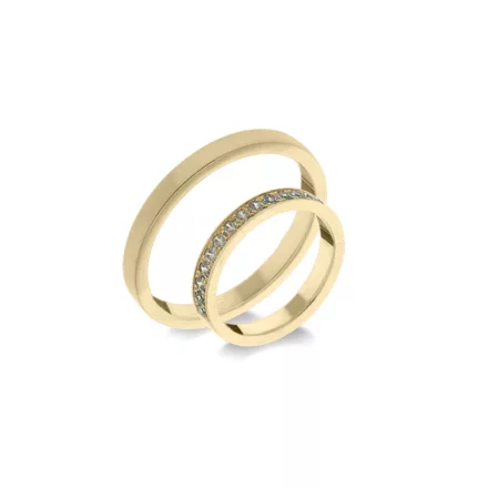 14K arany karikagyűrű pár - ETH-M-0-02-B-295-S