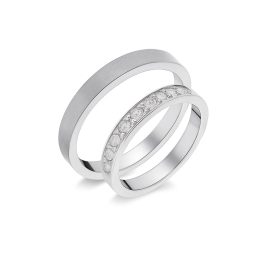 14K arany karikagyűrű pár - ETH-M-0-03-B-296-F