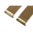 Edelwolle EW-3103-24 nemesacél 1,0 mm szövés, milano óraszíj 24 mm