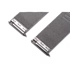 Edelwolle EW-3601-14 nemesacél 0,6 mm szövés, milano óraszíj 14 mm