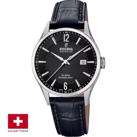 F20007/4 - Festina Swiss classic férfi karóra ∅40,0 mm