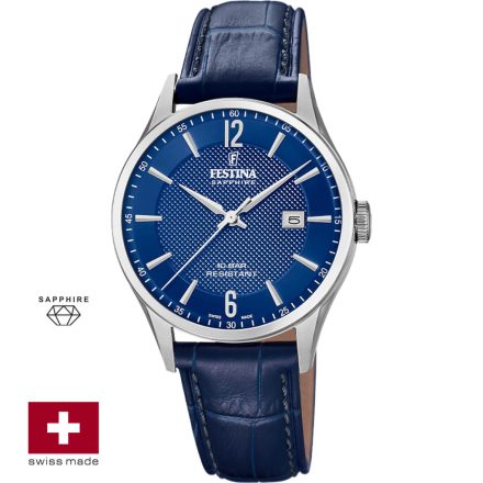 Festina Swiss Classic Férfi Karóra Ø: 40 mm Típus: F20007/6
