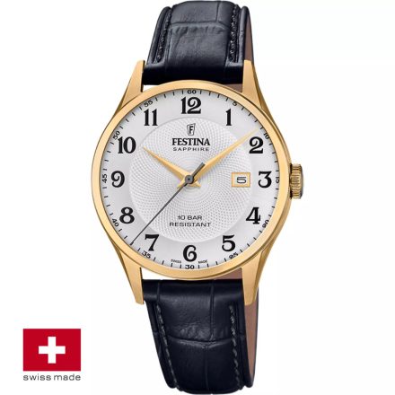 F20010/1 - Festina Swiss classic férfi karóra ∅40,0 mm