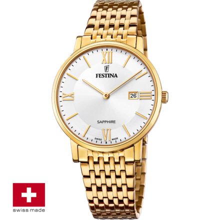 F20020/1 - Festina Swiss classic férfi karóra ∅39,3 mm