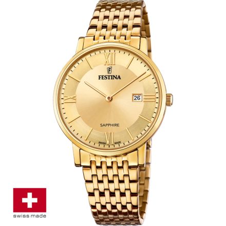 F20020/2 - Festina Swiss classic férfi karóra ∅39,3 mm