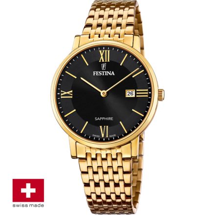 F20020/3 - Festina Swiss classic férfi karóra ∅39,3 mm