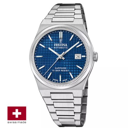 F20028/2 - Festina Swiss automatic férfi karóra ∅40,0 mm