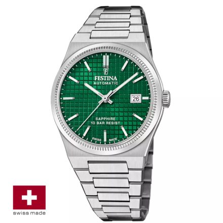 F20028/3 - Festina Swiss automatic férfi karóra ∅40,0 mm