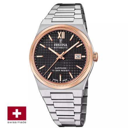 F20030/3 - Festina Swiss automatic férfi karóra ∅40,0 mm