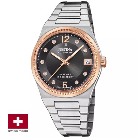 F20031/3 - Festina Swiss automatic női karóra ∅35,0 mm