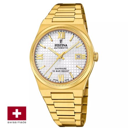 F20032/1 - Festina Swiss automatic férfi karóra ∅40,0 mm