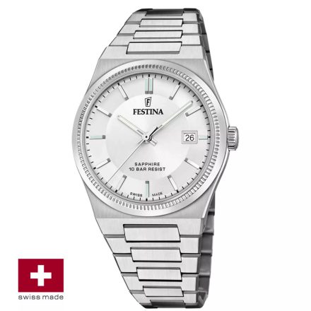 F20034/1 - Festina Swiss Rive férfi karóra ∅40,0 mm