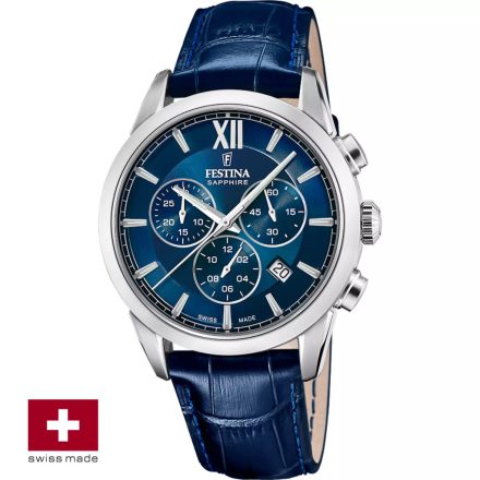 F20041/2 - Festina Swiss Chrono férfi karóra ∅41,0 mm