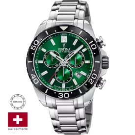   Festina Swiss Chrono Férfi Karóra Ø: 44 mm Típus: F20042/3