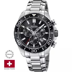   Festina Swiss Chrono Férfi Karóra Ø: 44 mm Típus: F20042/4
