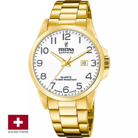 F20044/1 - Festina Swiss classic férfi karóra ∅41,0 mm