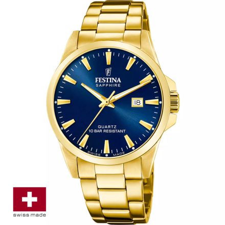 F20044/3 - Festina Swiss classic férfi karóra ∅41,0 mm