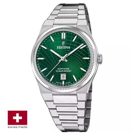 F20051/5 - Festina Swiss Rive férfi karóra ∅40,0 mm