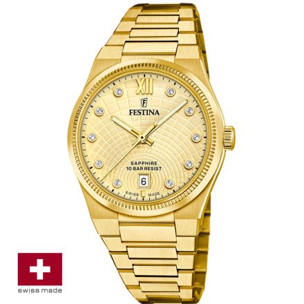 F20058/2 - Festina Swiss Rive női karóra ∅35,0 mm