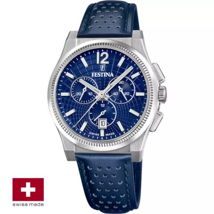 F20060/2 - Festina Swiss Rive férfi karóra ∅42,5 mm