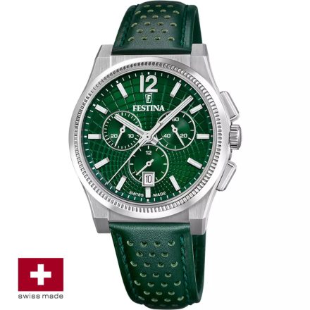 F20060/3 - Festina Swiss Rive férfi karóra ∅42,5 mm