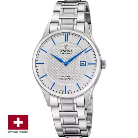 Festina Swiss Classic Field férfi karóra Ø: 40 mm Típus: F20067/3