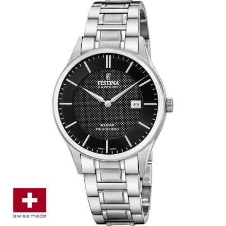 Festina Swiss Classic Field férfi karóra Ø: 40 mm Típus: F20067/6