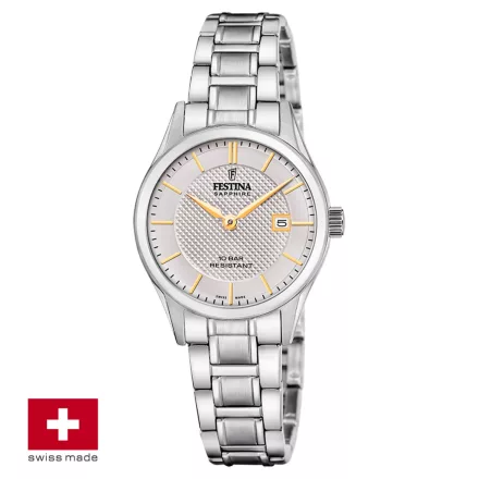Festina Swiss Classic női karóra Ø: 28 mm Típus: F20068/4