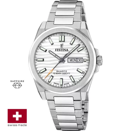 Festina Swiss Made Dune férfi karóra Ø: 39,8 mm Típus: F20073/1