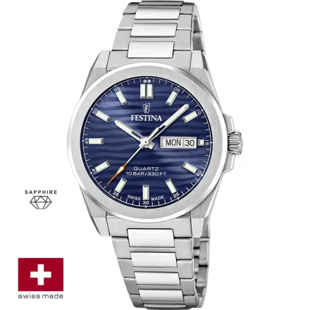 Festina Swiss Made Dune férfi karóra Ø: 39,8 mm Típus: F20073/2