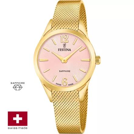Festina Swiss Made Grace női Karóra Ø: 32 mm Típus: F20077/2