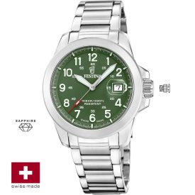   Festina Swiss Classic Field férfi karóra szett Ø: 41,8 mm Típus: F20081/3