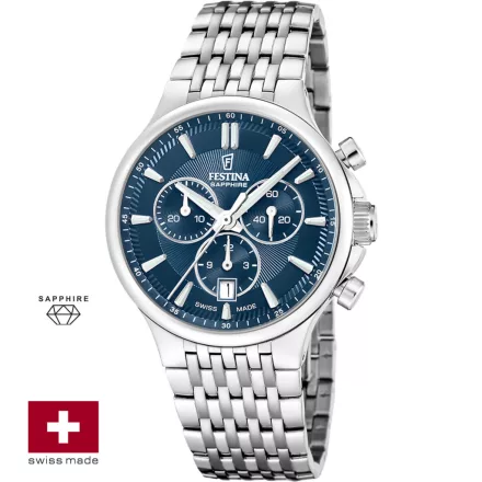 Festina Swiss chrono férfi Karóra Ø: 40 mm Típus: F20093/2
