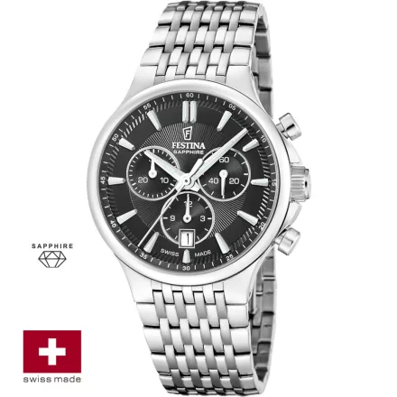Festina Swiss chrono férfi Karóra Ø: 40 mm Típus: F20093/4