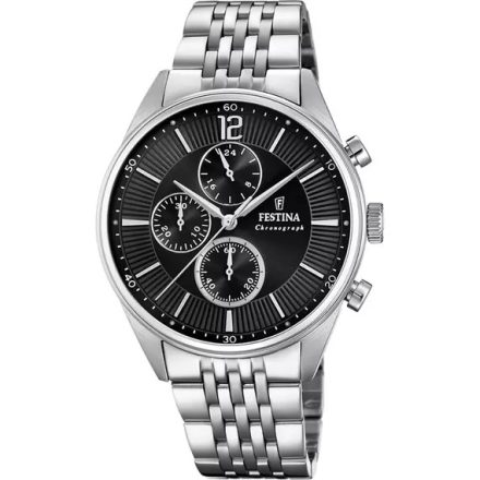 F20285/4 - Festina Timeless Chronograph férfi karóra ∅41,5 mm