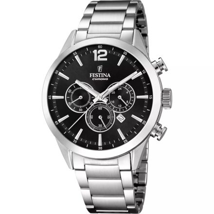 F20343/8 - Festina Timeless Chronograph férfi karóra ∅43,5 mm