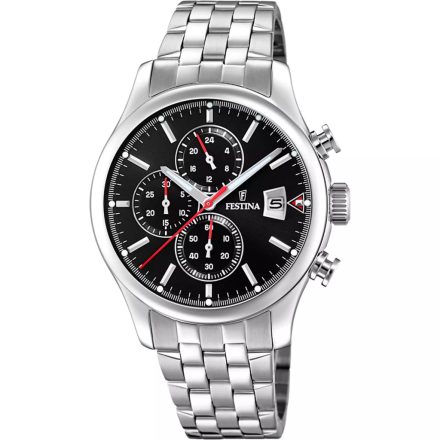 F20374/3 - Festina Timeless Chronograph férfi karóra ∅43,0 mm