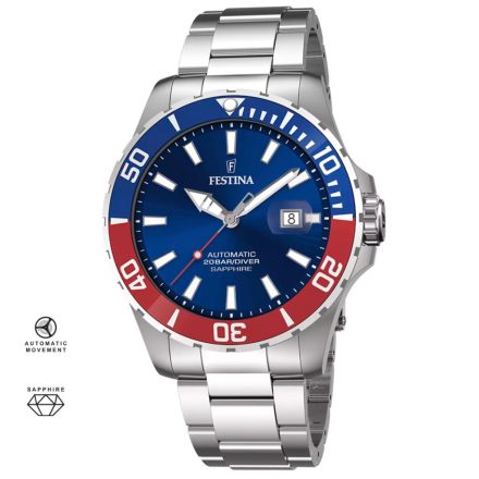 Festina Automatic Férfi Karóra Ø: 44 mm Típus: F20531/5