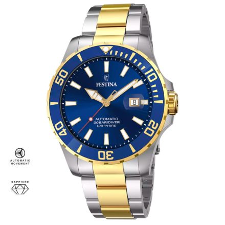 Festina Automatic Férfi Karóra Ø: 44 mm Típus: F20532/1