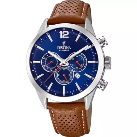 F20542/3 - Festina Timeless Chronograph férfi karóra ∅43,5 mm