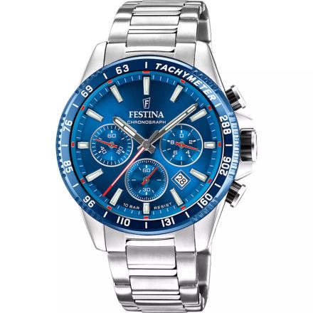 Festina Timeless Chronograph Férfi Karóra Ø: 45 mm Típus: F20560/3
